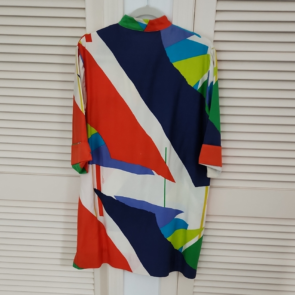 Colorful Geometric Women's Tunic